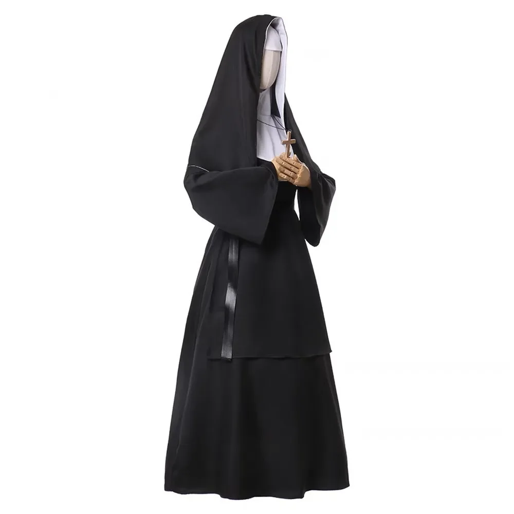 Anime Cosplay Nun - 2026 Women Nun Costumes Maria Middle