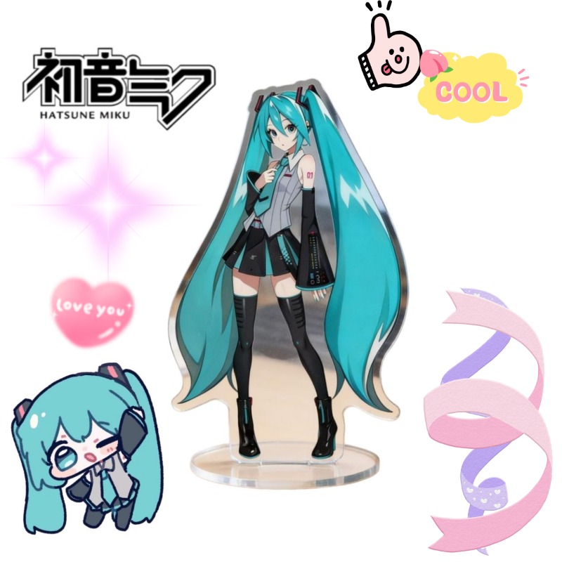 Hatsune Miku 10cm Acrylic Stan - Anime Cosplay Of recension och pris