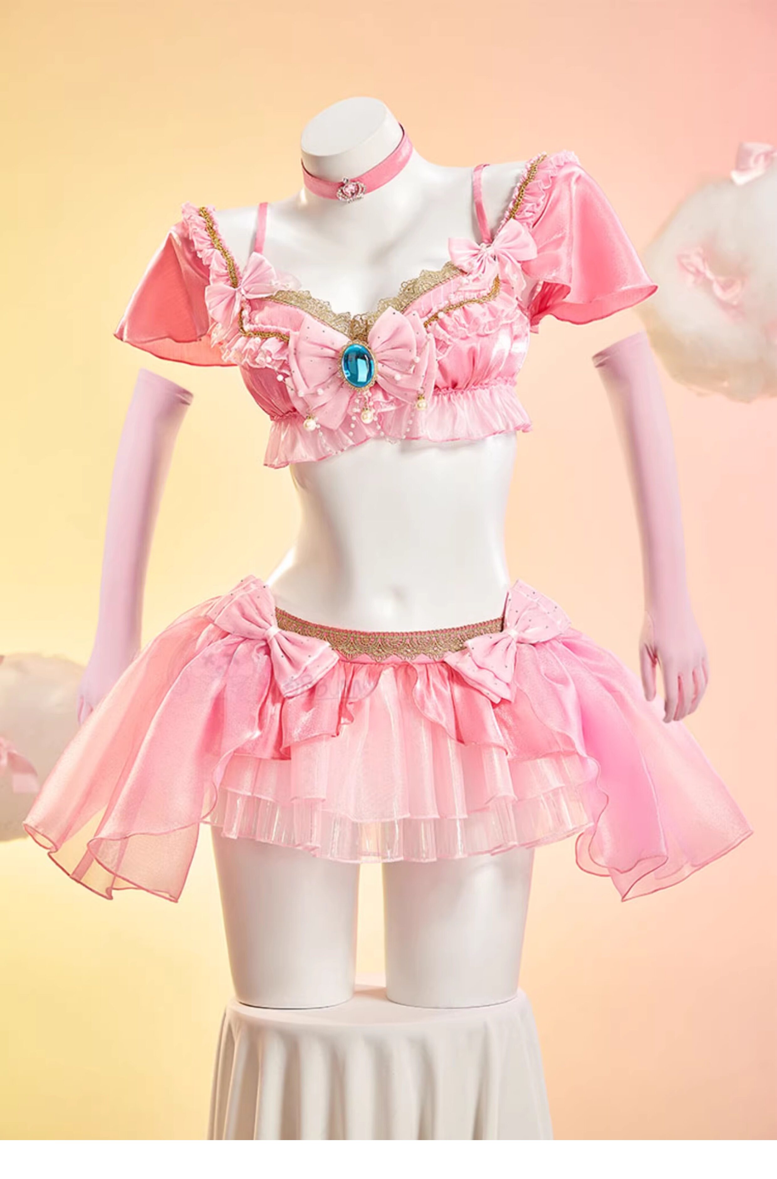 Sweet Peach Idol Mini Skirt Se - Anime Cosplay Festival recension och pris