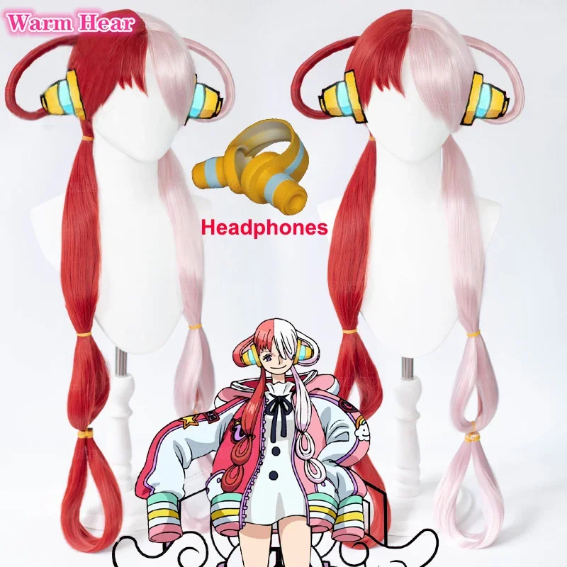 2026 Anime UTA Red Pink Heat R - Cosplay Anime Pink Hair recension och pris