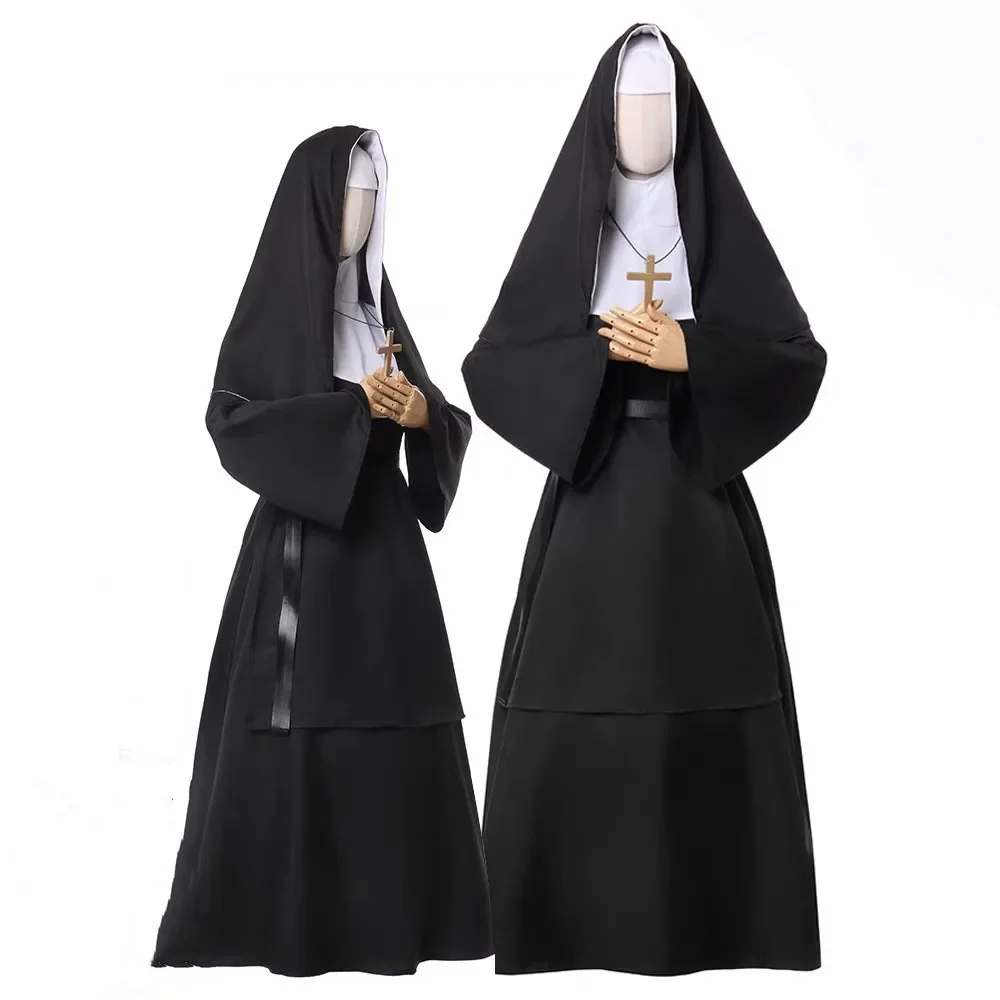 2026 Women Nun Costumes Maria  - Anime Cosplay Nun recension och pris