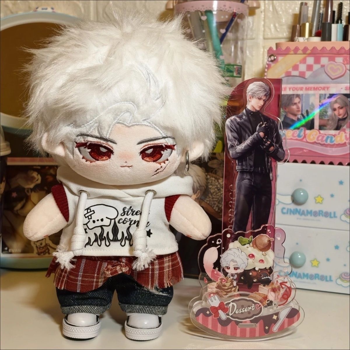 20cm Cosplay Cotton Doll Set A - Anime Doll Cosplay recension och pris