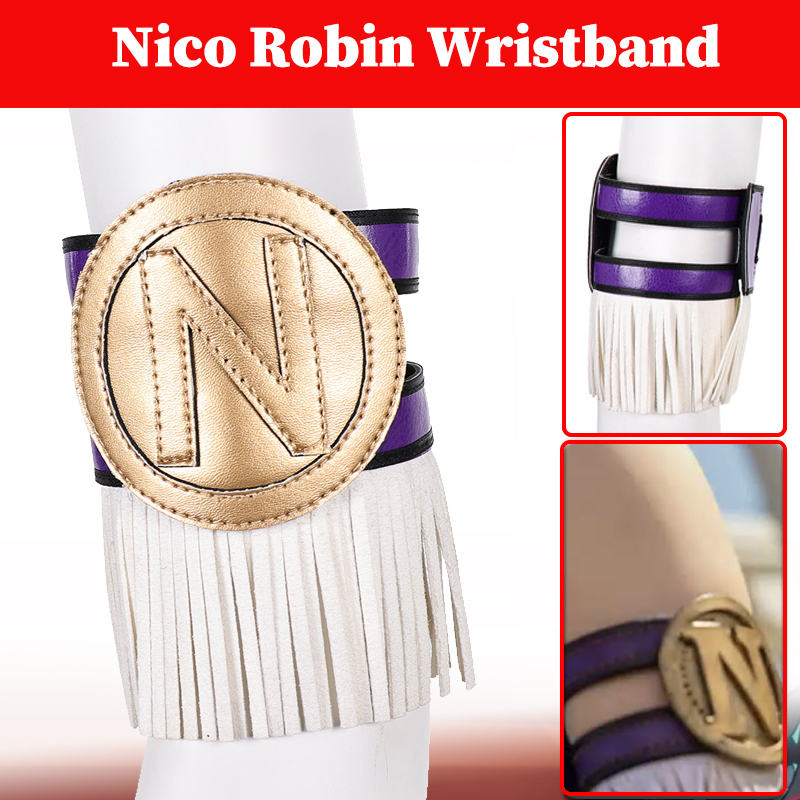 Nico Robin Wristband Arm Band  - Live Action Anime Cosplay recension och pris