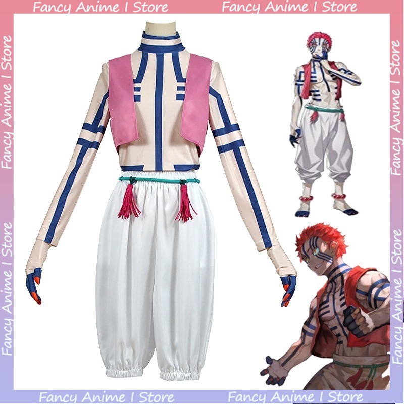 Anime Akaza Copsplay Costume H - Anime Cosplay Festival recension och pris