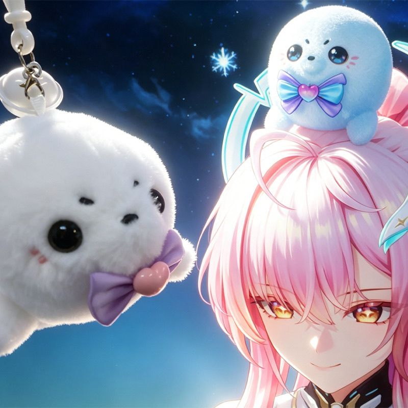 Anime Stuffed Toys Wuthering W - Anime Doll Cosplay recension och pris