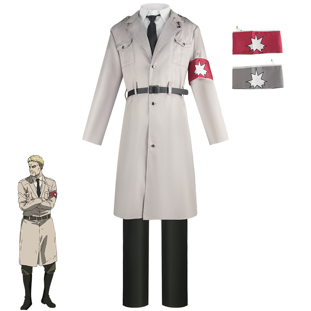 Attack on Titan Marley Officer - Anime Cosplay Nun recension och pris