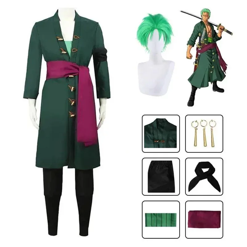 Anime Roronoa Cosplay Costume  - Anime Cosplay One Piece recension och pris
