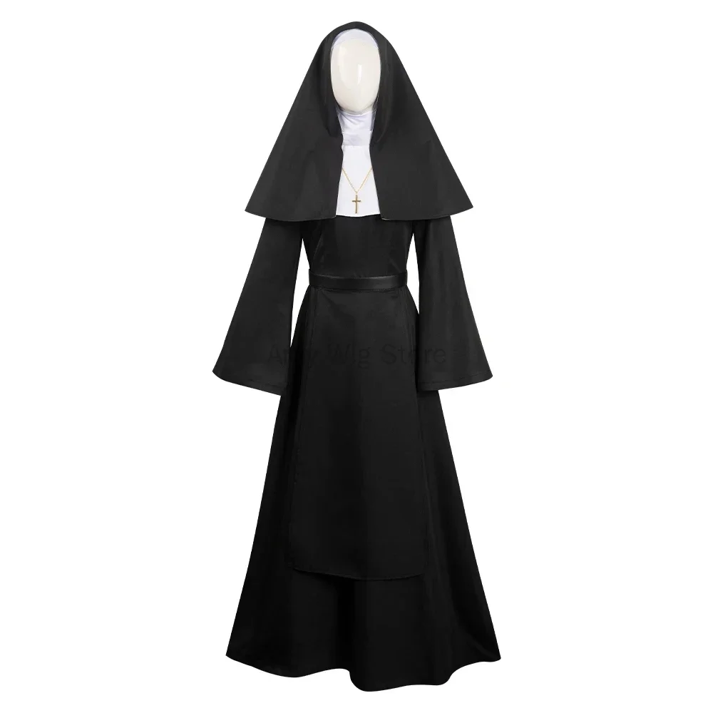 Nun Costume for Women Scary Ha - Anime Cosplay Nun recension och pris