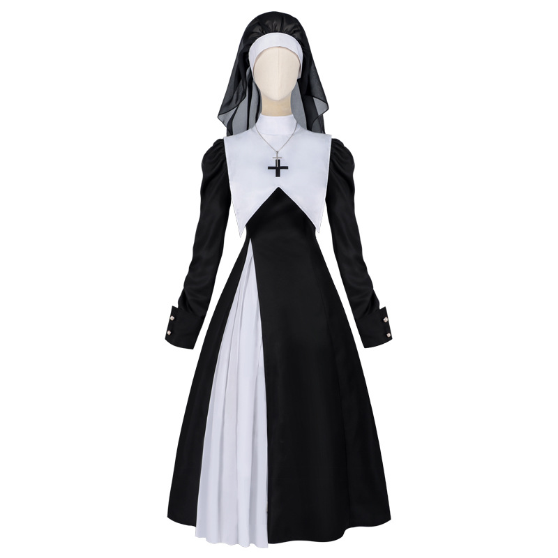 European and American Women's  - Anime Cosplay Nun recension och pris