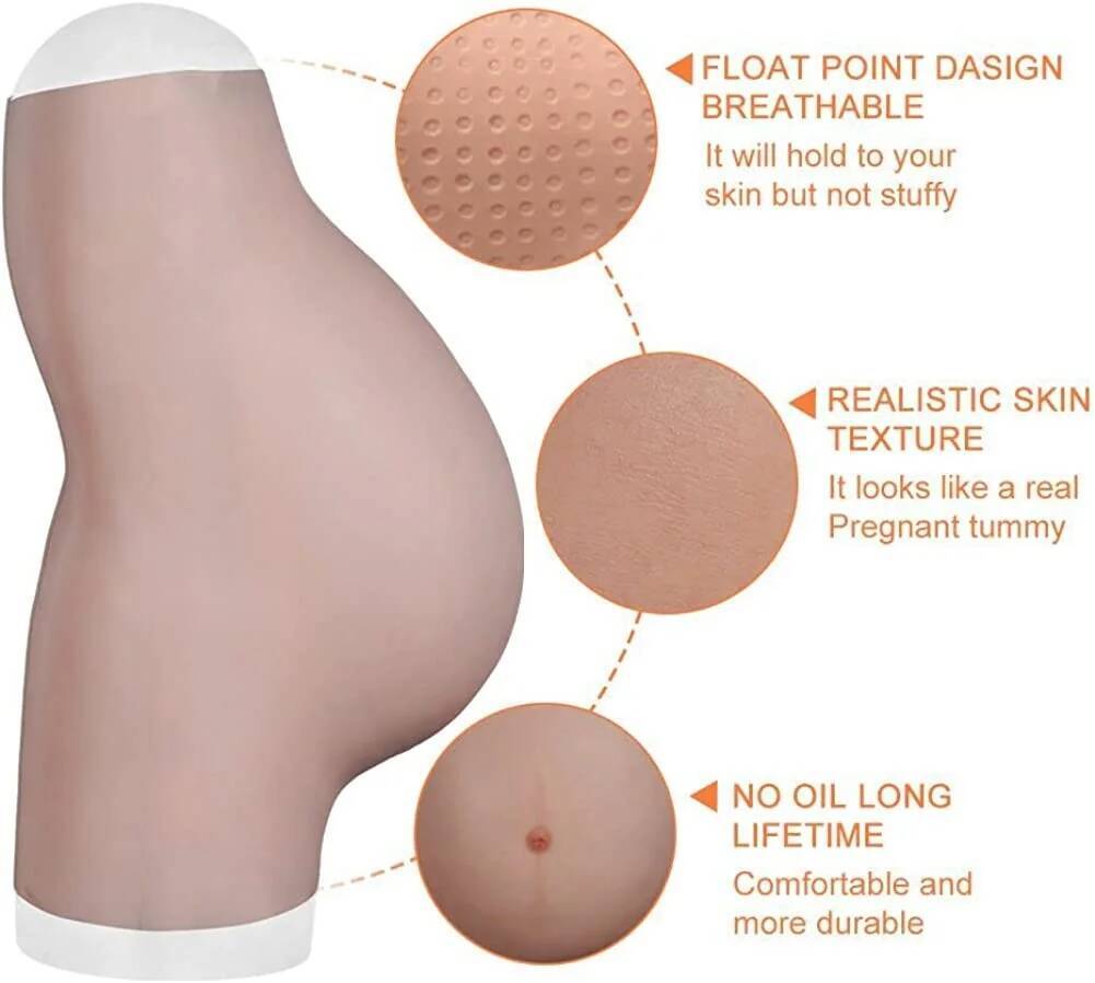 False No Belly Mudline Pregnan - Anime Cosplay Pregnant recension och pris