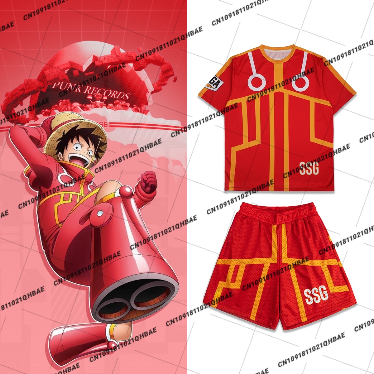 New Egghead Island Monkey D. L - Anime Cosplay Of recension och pris