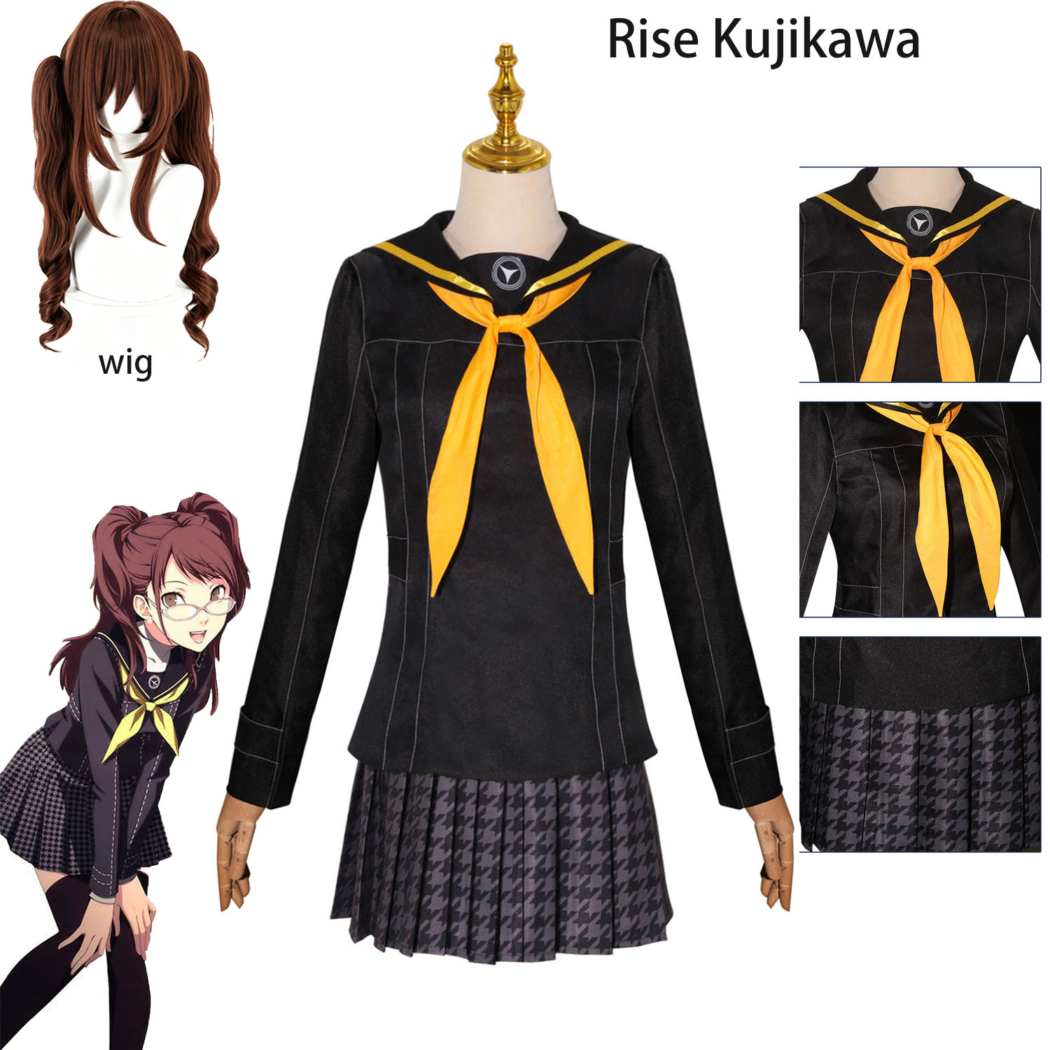 Game Persona 4 Golden Rise Kuj - Anime Cosplay Duo recension och pris