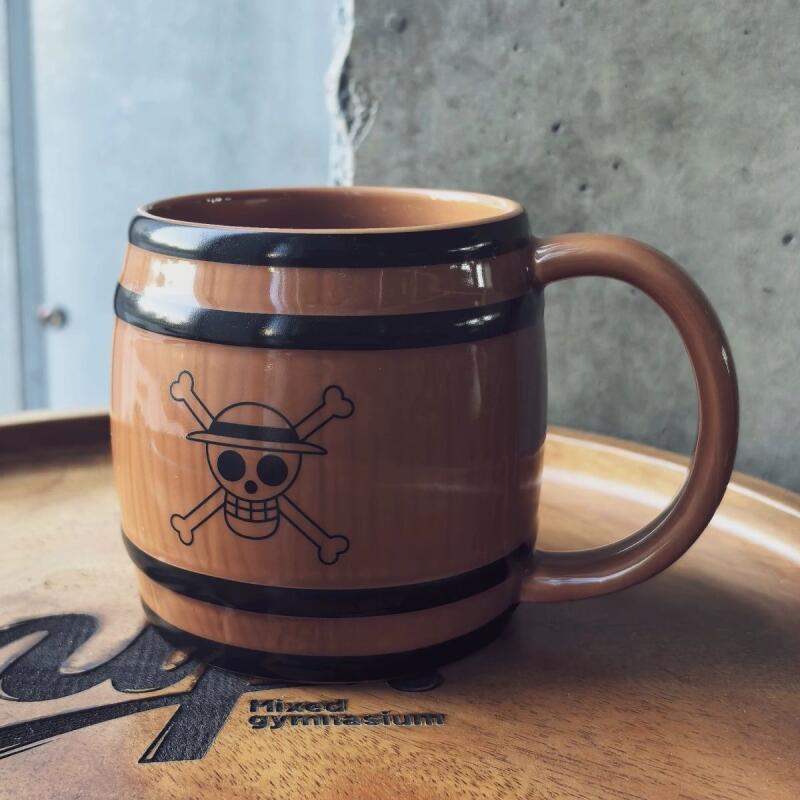 One Piece Ceramic Cup Straw Ha - Anime Cosplay Cafe recension och pris