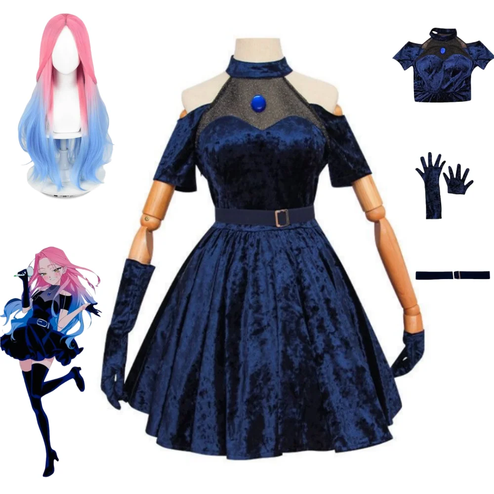 Cosplay Costume Anime Alien St - Cosplay Anime Pink Hair recension och pris