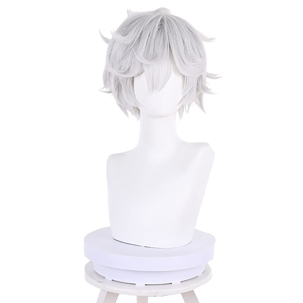 Gabimaru Wig Cosplay Anime Jig - Cosplay Anime White Hair recension och pris