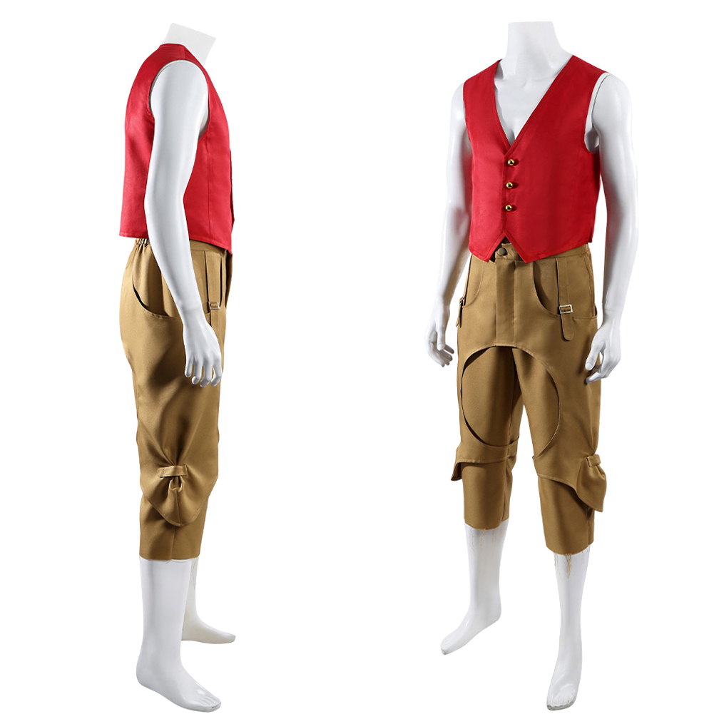 Luffy Clothing 2026 Live Actio - Live Action Anime Cosplay recension och pris