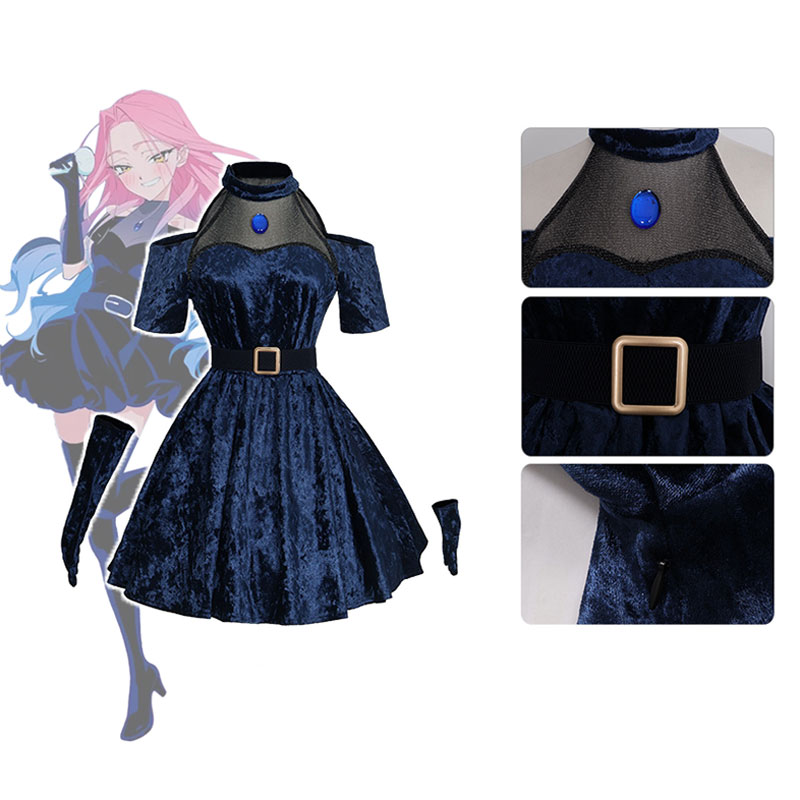 Mizi Cosplay Anime Alien Stage - Cosplay Anime Pink Hair recension och pris