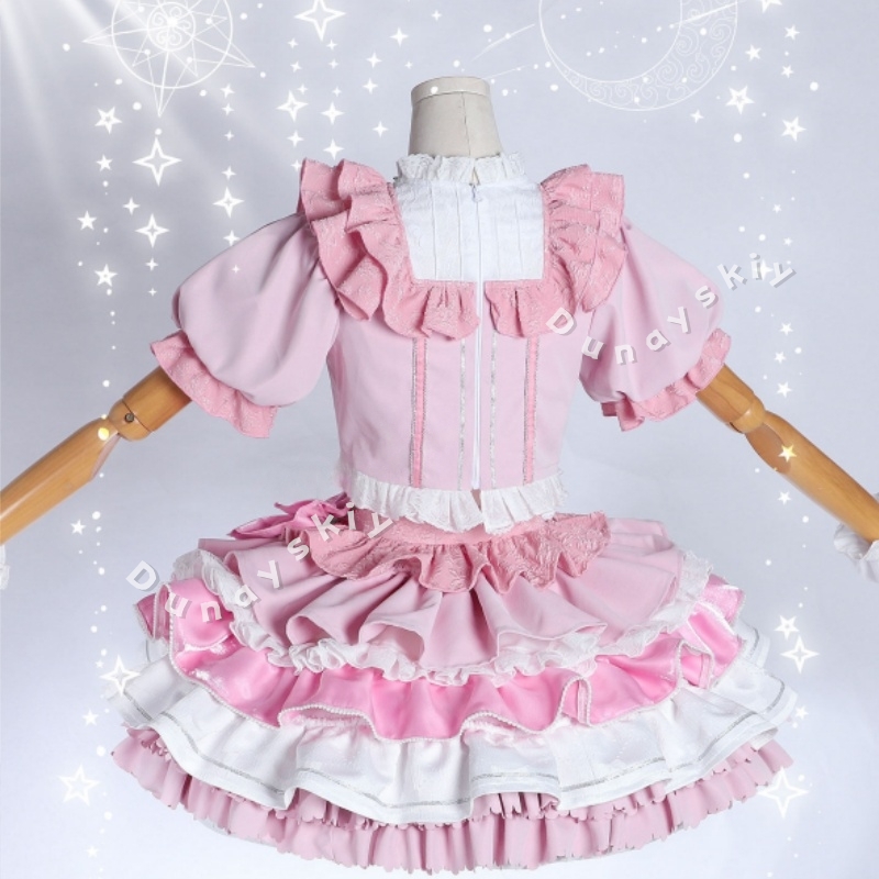 Puella Magi Madoka Magica Kana - Cosplay Anime Pink Hair recension och pris
