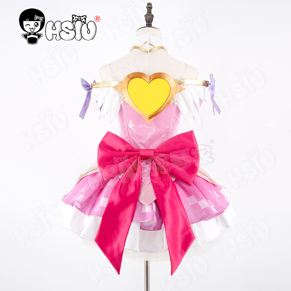 Juno Cosplay Costume Wig HSIU  - Cosplay Anime Pink Hair recension och pris