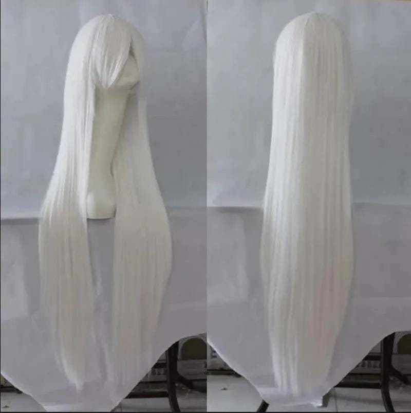 100cm Touhou Project Fujiwara  - Cosplay Anime White Hair recension och pris