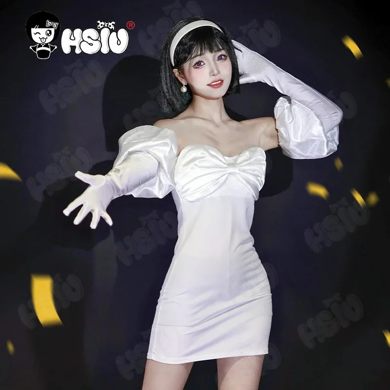 Anime alien stage Costume Whit - Cosplay Anime White Hair recension och pris