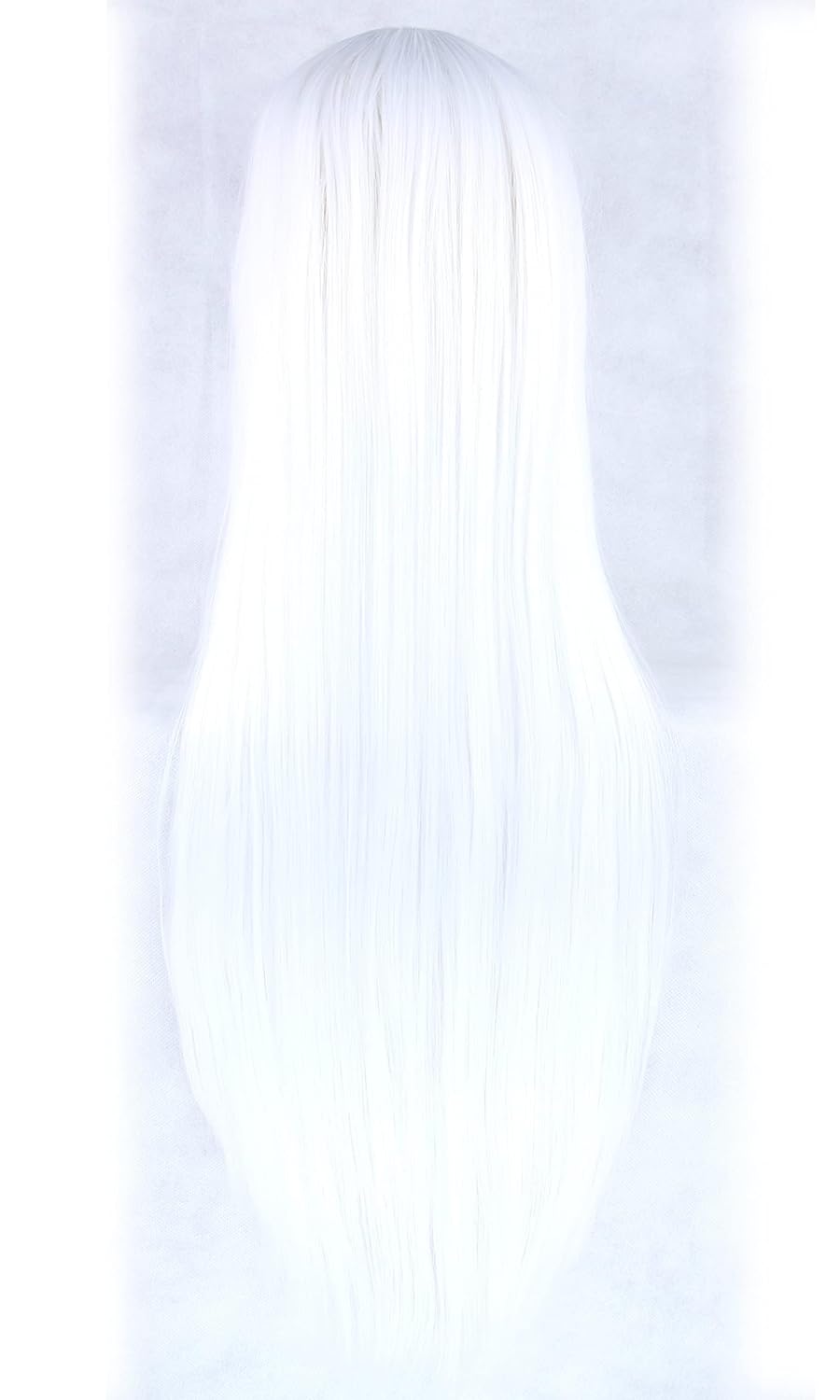 80cm Long Straight Natural Hai - Cosplay Anime White Hair recension och pris