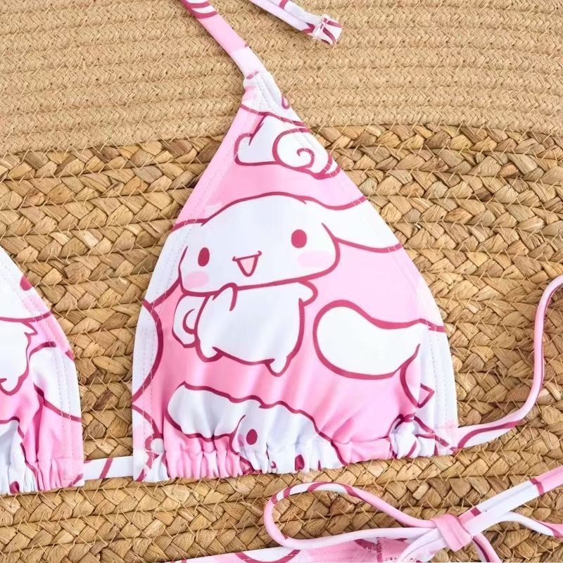 2Pcs Cartoon Cinnamoroll Print - Anime Cosplay Duo recension och pris