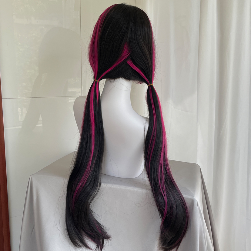 High Quality Movie Draculaura  - Cosplay Anime Pink Hair recension och pris