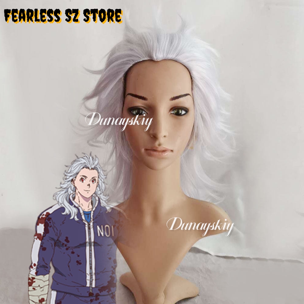 Dorohedoro Noi Cosplay Costume - Cosplay Anime White Hair recension och pris
